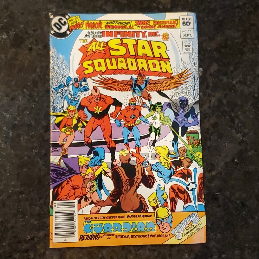 DC all star squadron comic book #25